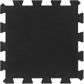 vidaXL Dalles de sol en caoutchouc 9 pcs. noir 16 mm 30x30 cm