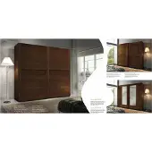 AEA Armoires Robes Armoire de luxe Portes coulissantes Design Bois Moderne