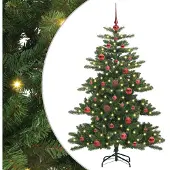 vidaXL Sapin de Noël Artificiel à Branches Articulées 150 cm PVC