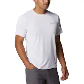 Columbia Hike Short Sleeve T-shirt Blanc XL Homme