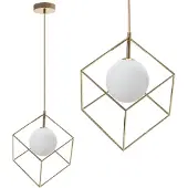 Toolight Lampe Suspendue APP1210-1CP Gold