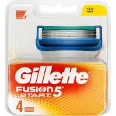 Procter & Gamble Lames Fusion5 Start 4 pièces