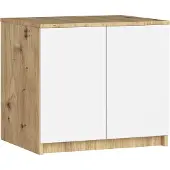 Akord Haut De Meuble Pour Armoire Star Chêne Artisan/Blanc 60X51X55