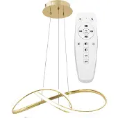 Toolight Lampe Suspendue APP394-CP Gold