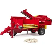 BRUDER Arracheuse de pommes de terre Grimme SE75-30 - - Réglable en hauteur - Tapis roulant et manivelle