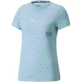 Puma Handball Femmes T-Shirt Femmes light aqua/white/elektro purple S