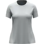 Jako T-shirt femme uni - 6105D, Couleur:gris clair, Taille:S (34/36)