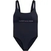 Tommy Hilfiger Underwear Maillot de bain bleu foncé / rouge feu / blanc