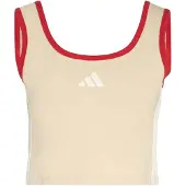 Adidas Stadium Sleeveless Top Beige 2XS Femme