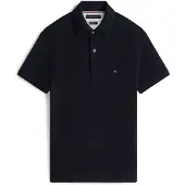 Tommy Hilfiger T-Shirt 'CORE 1985 REGULAR POLO' bleu nuit / rouge / blanc