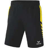 Erima Six Wings Worker Short Noir/jaune Junior - 116