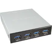 InLine Panneau frontal pour le slot de disquettes