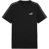 Puma Ess Tape Short Sleeve T-shirt Noir S