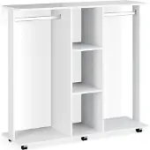 Vicco Armoire Robbie Blanc 130x120cm, Model 34419