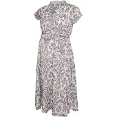 Mamalicious Robe 'MLPALI' beige / violet