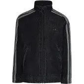 Adidas Originals Veste mi-saison 'Firebird' gris / noir denim