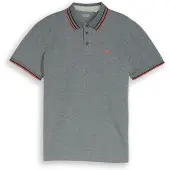 Tom Tailor T-Shirt gris / orange