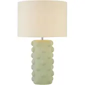 Searchlight Lampe de table Tablu vert avec capuche grise