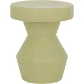 Urban Nature Culture Table d'appoint sculpturale vert pâle