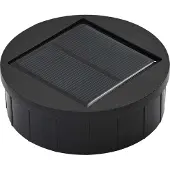 vidaXL Lampada solaire LED pour chemin, lot de 2, lumière blanche chaude, 18 x 18 x 50 cm