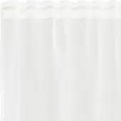 vidaXL Rideaux avec des rideaux Blanc 500x100cm Polyester
