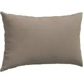 vidaXL Coussins de canapé 2 pcs Taupe 145 x 40 cm tissu