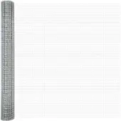 vidaXL Clôture en panneaux grillagés double rangée, 5000 x 140 cm, couleur argent