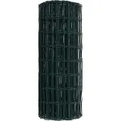 vidaXL , clôture Eurozaun, 0,4 x 50 mètres, fer revêtu de PVC, couleur verte