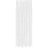 vidaXL Rideau en Dentelle Floral Blanc 260 x 150 cm Polyester