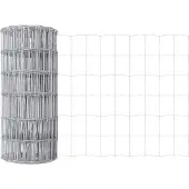 vidaXL Clôture Euro 0,4 x 50 m fer revêtu de PVC