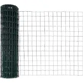 vidaXL Clôture Euro, 1,4 x 10 mètres, fer revêtu de PVC, couleur verte
