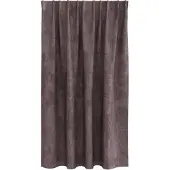 vidaXL Rideaux en velours avec tringles 2 pièces Marron 140 x 140 cm Velours