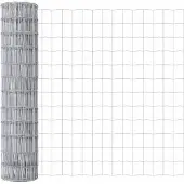 vidaXL Clôture européenne 1 x 25 m fer revêtu de PVC
