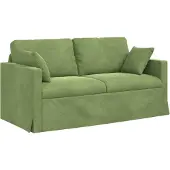 vidaXL Canapé vert clair 158 x 78 x 80 cm Velours
