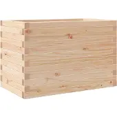 vidaXL Jardinière 70x40x45,5 cm bois de pin massif