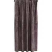 vidaXL Rideaux en velours avec tringles 2 pièces Marron 175 x 140 cm Velours