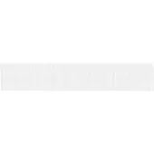 vidaXL Rideau en Dentelle Floral Blanc 120 x 900 cm Polyester