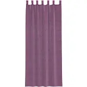 vidaXL Voile Rideaux avec passants 2 pcs. Violet 140x260 cm