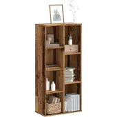 vidaXL Bibliothèque vieux bois 50x25x105 cm bois d'ingénierie