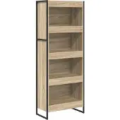 vidaXL Bibliothèque Sonoma 80 x 30 x 155 cm Bois d'ingénierie