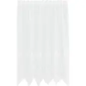 vidaXL Rideau en Dentelle Floral Blanc 180 x 150 cm Polyester