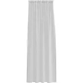 vidaXL Rideau en Voile 2 pcs Gris clair 225 x 140 cm Polyester