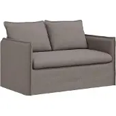 vidaXL Canapé Taupe 195 x 82 x 85 cm Tissu
