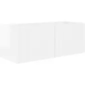 vidaXL : Meubles TV, 8 pièces, blanc brillant