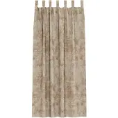 vidaXL Rideaux en velours avec tringles 2 pièces Champagne 260 x 140 cm Velours
