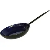 Riess Poêle paysanne 26cm noir/bleu émail