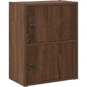 vidaXL Bibliothèque chêne marron 40x24x52 cm bois d'ingénierie