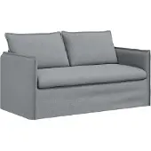 vidaXL Canapé 2 pcs Gris clair Mét¿¿