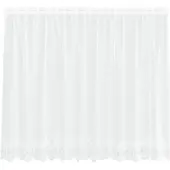 vidaXL Rideau en Dentelle Blanc 300 x 140 cm Polyester