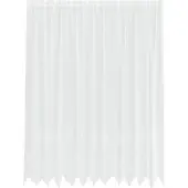 vidaXL Rideau en Dentelle avec des rideaux Blanc 245x300cm Polyester